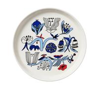 Arabia Puutarhurit plate Ø19 cm Blue-white-red
