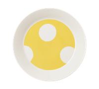 Arabia Vuokko plate Ø22 cm Kraklee yellow