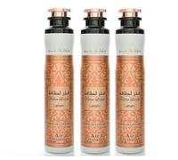 Arabian Air Freshener Bundle (3 x 300ml) Dubai, Luxury Scent, Long Lasting Fragrance (3 x Fakhar Lattafa (Rose Gold))