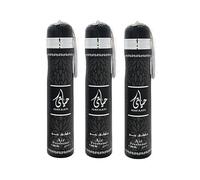 Arabian Air Freshener Bundle (3 x 300ml) Dubai, Luxury Scent, Long Lasting Fragrance (3 x Hayaati (Men's))