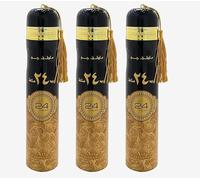 Arabian Air Freshener Bundle (3 x 300ml) Dubai, Luxury Scent, Long Lasting Fragrance (3 x Oud 24 Hours)