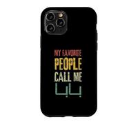 Arabian Father Shirt - My Favorite People Call Me Baba Arab Case for iPhone 11 Pro