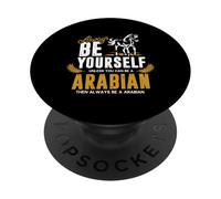 Arabian Horse Equestrian Stallion Mare Ride PopSockets Adhesive PopGrip