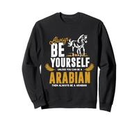 Arabian Horse Equestrian Stallion Mare Ride Sweatshirt