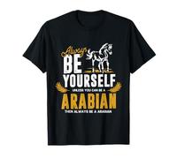 Arabian Horse Equestrian Stallion Mare Ride T-Shirt