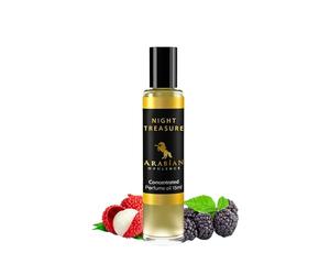 Arabian Opulence FR183 NIGHT TREASURE Roll-on Perfume Oil for Women, Luxurious and Concentrated Long Lasting Perfume Oil, Alcohol-Free Travel Size Body Scent for All-Day Freshness (15ml)