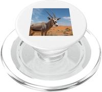 Arabian Oryx Antelope Gemsbok South African Spirit Animal PopSockets PopGrip for MagSafe