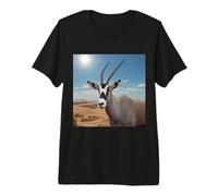 Arabian Oryx Antelope Gemsbok South African Spirit Animal Premium T-Shirt