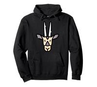 Arabian Oryx Antelope Gemsbok South African Spirit Animal Pullover Hoodie