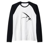 Arabian Oryx Antelope Gemsbok South African Spirit Animal Raglan Baseball Tee