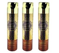 Arabian Oud Air Fresheners Room Freshner Spray 'Oud' Scent Oud/Musk/Woody/Rose Scent Perfume Spray (Pack of 3) (Shams Al Emarat Khususi)