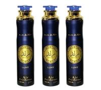 Arabian Oud Air Fresheners Room Freshner Spray 'Oud' Scent Oud/Musk/Woody/Rose Scent Perfume Spray (Pack of 3) (Ra'ed)