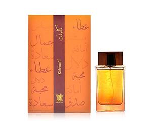 Arabian Oud perfume | Kalemat (100ml 3.4oz) Unisex Fragrance For Him and Frargrance For Her, Luxury Fragrance, Eau de Parfum Spray EDP with Musk, Sandalwood, Amber and Woody Notes.