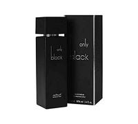 Arabian Oud perfume - Only Black (100ml 3.4oz) Unisex Luxury Fragrance For Him and Her, Eau De Parfum EDP Spray with Patchouli, Amber, Orange Blossom, Apple and Lavender