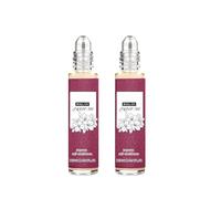Arabian Perfume Roll-On Oil, Rose Vanilla Romantic Perfume, Long-lasting Layered, Sweet and Delicate Portable Eau de, Rose and Vanilla Fragrance (2)