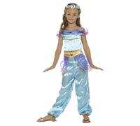 Arabian Princess Costume Set Smiffys Blue 4-6 Years