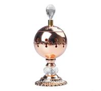 Arabian Style Metal Bakhoor Incense Burner Mabkhara Censer Candle Holder Designed for Aromatic and Decorative Purposes (Style 6)