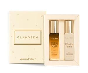 Arabian Vanilla Blend | Dreaming Dubai Oud & Vanilla Elixir | Long Lasting 2x20ml Pure Perfume for Man & Woman | with Caramel, Clove & Jasmine | Premium Unisex Fragrance for Men & Women