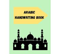 Arabic alphabet handwriting book