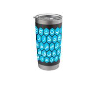 Arabic Alphabets Letters Characters Language Learning Arab Stainless Steel Insulated Tumbler