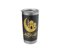 Arabic Fasting Ramadan Kareem Decoration Islamic Celebration Stainless Steel Insulated Tumbler