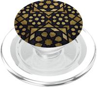 Arabic Geometric Pattern Islamic Art Design Tile Style PopSockets PopGrip for MagSafe