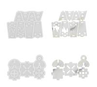 Arabic Geometric Silicone Baking Grade Materials for Artistics Plaster Creation Handcraft Lamp