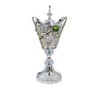 Arabic Incense Burner Metal Incense Burner, Elegant Arabic Incense Burner Electric, Arabic And Middle Eastern Style Incense Holder For Home, Hotel Decor Aromatherapy Ornament