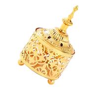 Arabic Incenses Bowl Vintages Metal Burners With Lid For Meditations Office Ambiances And Relaxation Decorative Iron Incenses Bowl