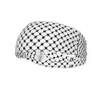 Arabic Keffiyeh Sport Safety Sweatbands Palestine Sweat Headband Gym Fitness Hair Bandage Headwear Sweat Wash Bands Sports Sweatband Patriotic National Flag Headband,color,One Size