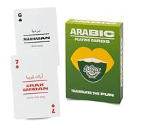 Arabic Lingo Playing Cards | Travel Flashcards | Learn Arabic Vocabulary in A Fun & Easy Way | 52 Essential Translations