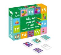 Arabic Numbers Cards Arabic Number Alphabet Learning Activity