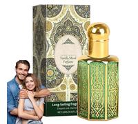 Arabic Perfume - 12 Ml Glass Bottle, Perfumed, Long Lasting | Elegant Arabic Fragrance, Exotic For Dating, Business Meetings And Daily Travel, Exclusive For Use D