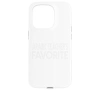 Arabic Teacher’s Favorite Funny Humor Student Teacher Case for iPhone 15 Pro