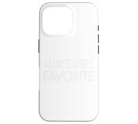 Arabic Teacher’s Favorite Funny Humor Student Teacher Case for iPhone 16 Pro