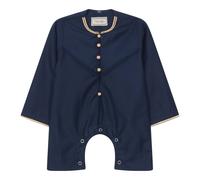 Arabic Thobes Boy's Omani Eid Thobe Saudi Emirati Jubba Robe Romper in Mid Blue | Size: 12-18 m Arabic Thobes Mid Blue 12-18 m