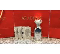 Arabiyat Prestige Marwa Eau de Parfum, 10 X 3ml Mini Perfume, Silver For Men Made in UAE