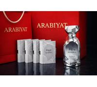 Arabiyat Prestige Marwa Eau de Parfum, 5 X 3ml Mini Perfume, Silver For Men Made in UAE
