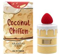 Arabiyat Sugar Coconut Chiffon Eau de Parfum 100ml - Women’s Sweet Gourmand Perfume with Coconut, Jasmine & Vanilla Notes