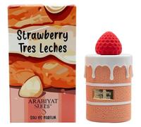 Arabiyat Sugar Strawberry Tres Leches Eau de Parfum 100ml - Women’s Sweet Gourmand Perfume with Strawberry Milk, Caramel & Vanilla