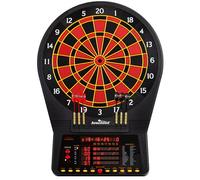 Arachnid Cricket Pro 800 Electronic Dartboard with Micro-Thin Segment Dividers for Reduced Bounce-Outs and NylonTough Segments for Improved Durability - Available with Optional Wood Dartboard Cabinet