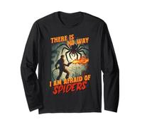 Arachnophobia Spider Phobia Afraid Of Spiders Long Sleeve T-Shirt