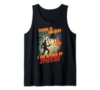 Arachnophobia Spider Phobia Afraid Of Spiders Tank Top
