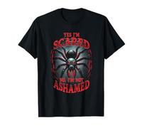 Arachnophobia Spider Phobia Yes I'm Scared T-Shirt