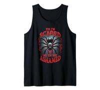 Arachnophobia Spider Phobia Yes I'm Scared Tank Top