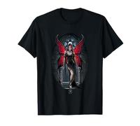 Aracnafaria Gothic Spider Wing Woman Anne Stokes Collection T-Shirt