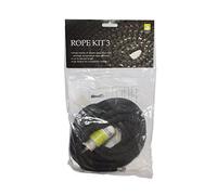 Arada ARA019 Fire Door Rope Kit 3 | Woven Glass Fibre Rope | Cut to Length Heat Resistant Rope, Stove Seals & High Temperature Adhesive for Efficient Stoves