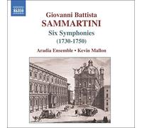 Aradia Ensemble:Mallon - SAMMARTINI, G.B.: Symphonies J-C 4, 9, 16, 23, 36, 62