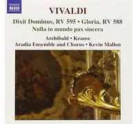 Aradia Ensemble:Mallon - VIVALDI: Dixit Dominus, RV 595 / Gloria, RV 588
