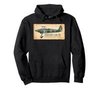 Arado Ar 68 Interwar German Biplane Fighter Diagram Info Pullover Hoodie